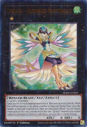 Lyrilusc - Assembled Nightingale (UR) (RA04-EN069) - Quarter Century Stampede 1st Edition - Premium Yugioh Single from Konami - Just $0.25! Shop now at Game Crave Tournament Store