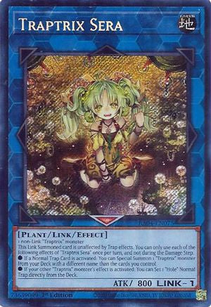 Traptrix Sera (Secret Rare) (RA04-EN075) - Quarter Century Stampede 1st Edition - Premium Yugioh Single from Konami - Just $0.25! Shop now at Game Crave Tournament Store
