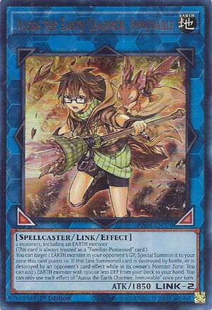 Aussa the Earth Charmer, Immovable (UR) (RA04-EN078) - Quarter Century Stampede 1st Edition - Premium Yugioh Single from Konami - Just $0.25! Shop now at Game Crave Tournament Store