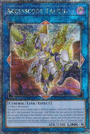 Accesscode Talker (New Art) (Quarter Century Secret Rare) (RA04-EN079) - Quarter Century Stampede 1st Edition - Premium Yugioh Single from Konami - Just $13.46! Shop now at Game Crave Tournament Store