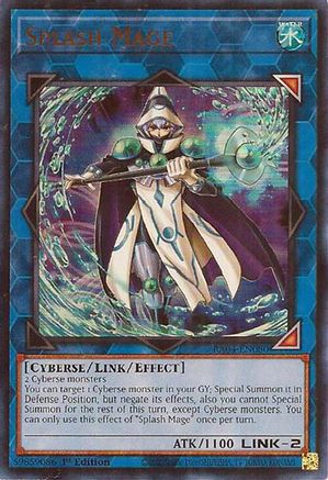 Splash Mage (UR) (RA04-EN080) - Quarter Century Stampede 1st Edition - Premium Yugioh Single from Konami - Just $0.25! Shop now at Game Crave Tournament Store
