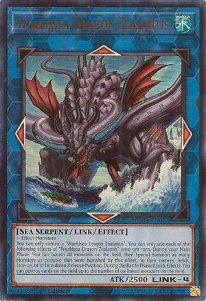 Worldsea Dragon Zealantis (UR) (RA04-EN082) - Quarter Century Stampede 1st Edition - Premium Yugioh Single from Konami - Just $0.25! Shop now at Game Crave Tournament Store