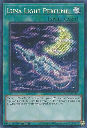 Luna Light Perfume (Secret Rare) (RA04-EN090) - Quarter Century Stampede 1st Edition - Premium Yugioh Single from Konami - Just $0.25! Shop now at Game Crave Tournament Store