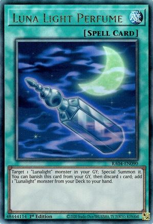 Luna Light Perfume (PUR) (RA04-EN090) - Quarter Century Stampede 1st Edition - Premium Yugioh Single from Konami - Just $0.30! Shop now at Game Crave Tournament Store