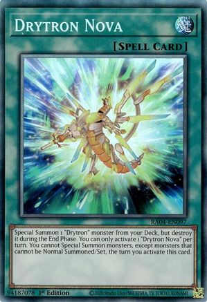 Drytron Nova (PCR) (RA04-EN097) - Quarter Century Stampede 1st Edition - Premium Yugioh Single from Konami - Just $0.27! Shop now at Game Crave Tournament Store