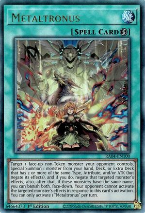Metaltronus (PUR) (RA04-EN100) - Quarter Century Stampede 1st Edition - Premium Yugioh Single from Konami - Just $0.82! Shop now at Game Crave Tournament Store
