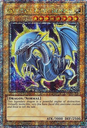 Blue-Eyes White Dragon (7th Art) (Quarter Century Secret Rare) (RA04-EN108) - Quarter Century Stampede 1st Edition - Premium Yugioh Single from Konami - Just $19.26! Shop now at Game Crave Tournament Store