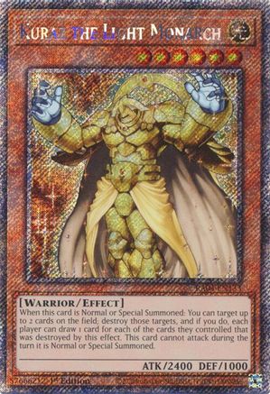 Kuraz the Light Monarch (Platinum Secret Rare) (RA04-EN133) - Quarter Century Stampede 1st Edition - Premium Yugioh Single from Konami - Just $0.29! Shop now at Game Crave Tournament Store