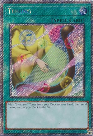 Tuning (Platinum Secret Rare) (RA04-EN144) - Quarter Century Stampede 1st Edition - Premium Yugioh Single from Konami - Just $0.44! Shop now at Game Crave Tournament Store
