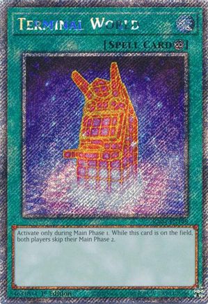 Terminal World (Platinum Secret Rare) (RA04-EN148) - Quarter Century Stampede 1st Edition - Premium Yugioh Single from Konami - Just $0.25! Shop now at Game Crave Tournament Store