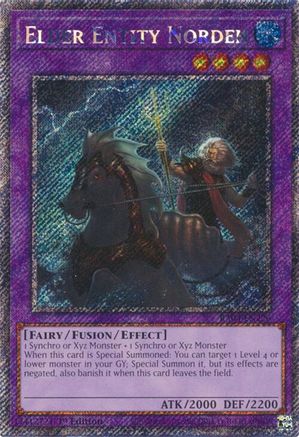 Elder Entity Norden (Platinum Secret Rare) (RA04-EN226) - Quarter Century Stampede 1st Edition - Premium Yugioh Single from Konami - Just $0.25! Shop now at Game Crave Tournament Store