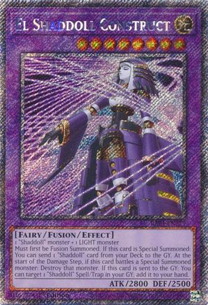 El Shaddoll Construct (Platinum Secret Rare) (Alternate Art) (RA04-EN229) - Quarter Century Stampede 1st Edition - Premium Yugioh Single from Konami - Just $0.25! Shop now at Game Crave Tournament Store