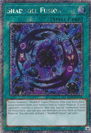 Shaddoll Fusion (Platinum Secret Rare) (RA04-EN231) - Quarter Century Stampede 1st Edition - Premium Yugioh Single from Konami - Just $0! Shop now at Game Crave Tournament Store