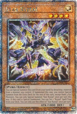 Star Ryzeal (Quarter Century Secret Rare) (ALIN-EN022) - Alliance Insight 1st Edition - Premium Yugioh Single from Konami - Just $16.79! Shop now at Game Crave Tournament Store