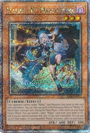 Maliss P March Hare (Quarter Century Secret Rare) (ALIN-EN023) - Alliance Insight 1st Edition - Premium Yugioh Single from Konami - Just $93.83! Shop now at Game Crave Tournament Store