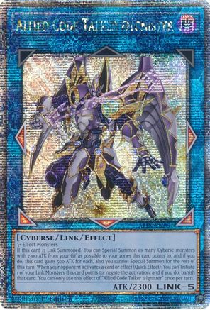 Allied Code Talker @Ignister (Quarter Century Secret Rare) (ALIN-EN051) - Alliance Insight 1st Edition - Premium Yugioh Single from Konami - Just $30! Shop now at Game Crave Tournament Store
