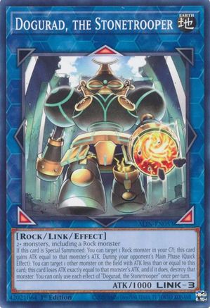Dogurad, the Stonetrooper (ALIN-EN053) - Alliance Insight 1st Edition - Premium Yugioh Single from Konami - Just $0.25! Shop now at Game Crave Tournament Store