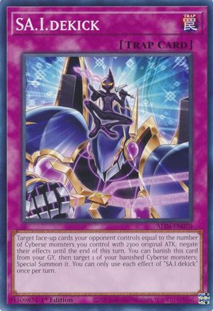 SA.I.dekick (ALIN-EN070) - Alliance Insight 1st Edition - Premium Yugioh Single from Konami - Just $0.25! Shop now at Game Crave Tournament Store