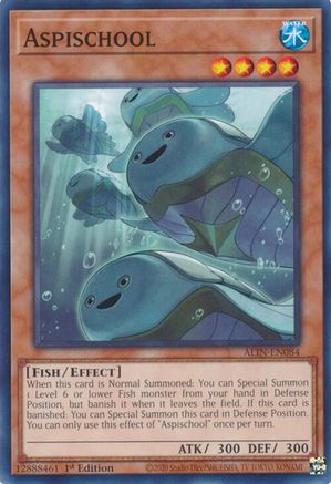 Aspischool (ALIN-EN084) - Alliance Insight 1st Edition - Premium Yugioh Single from Konami - Just $0.25! Shop now at Game Crave Tournament Store