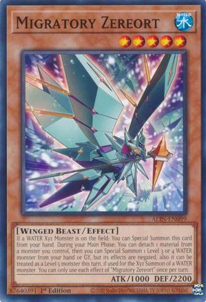 Migratory Zereort (ALIN-EN099) - Alliance Insight 1st Edition - Premium Yugioh Single from Konami - Just $0.25! Shop now at Game Crave Tournament Store