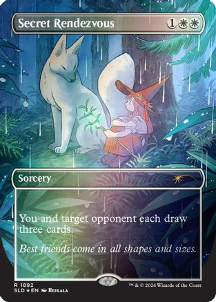Secret Rendezvous (Rainbow Foil) (SLD-1892) - Secret Lair Drop Series Foil - Premium MTG Single from Wizards of the Coast - Just $3.26! Shop now at Game Crave Tournament Store
