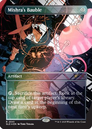 Mishra's Bauble (2041) (Rainbow Foil) (SLD-2041) - Secret Lair Drop Series Foil - Premium MTG Single from Wizards of the Coast - Just $2.18! Shop now at Game Crave Tournament Store