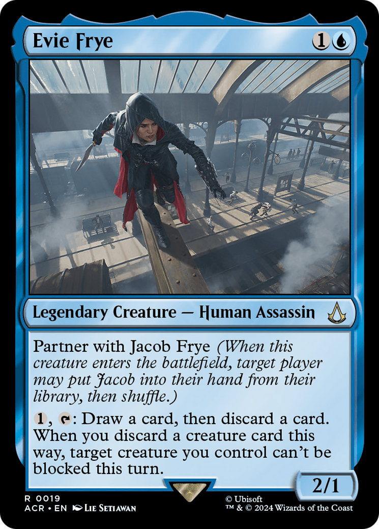 Evie Frye (ACR-019) - Assassin's Creed Foil - Premium MTG Single from Wizards of the Coast - Just $0.29! Shop now at Game Crave Tournament Store