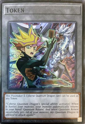 Token: Playmaker & Cyberse Quantum Dragon (TKN5-EN025) - Alliance Insight - Premium Yugioh Single from Konami - Just $0! Shop now at Game Crave Tournament Store