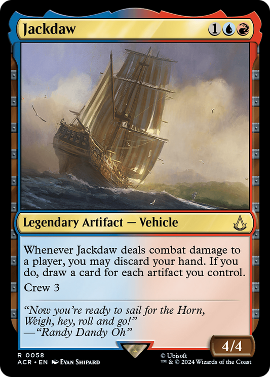 Jackdaw (ACR-058) - Assassin's Creed - Premium MTG Single from Wizards of the Coast - Just $0.26! Shop now at Game Crave Tournament Store