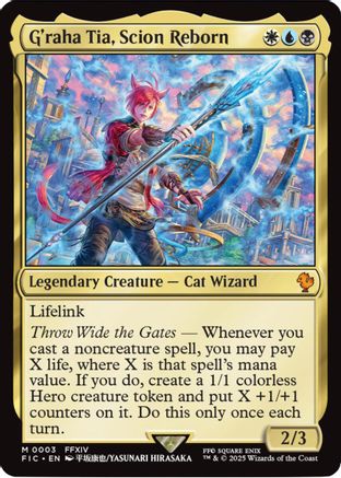 G'raha Tia, Scion Reborn (FIC-003) - Commander: FINAL FANTASY - Premium MTG Single from Wizards of the Coast - Just $0.44! Shop now at Game Crave Tournament Store
