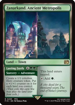 Zanarkand, Ancient Metropolis (FIN-293) - FINAL FANTASY Foil - Premium MTG Single from Wizards of the Coast - Just $0.80! Shop now at Game Crave Tournament Store