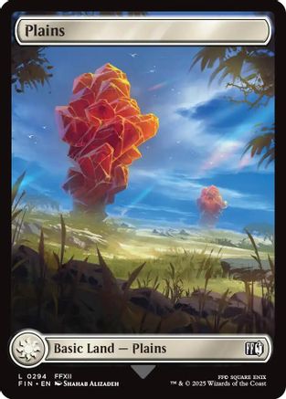 Plains (0294) (FIN-294) - FINAL FANTASY - Premium MTG Single from Wizards of the Coast - Just $0.08! Shop now at Game Crave Tournament Store