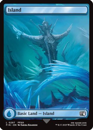 Island (0297) (FIN-297) - FINAL FANTASY Foil - Premium MTG Single from Wizards of the Coast - Just $0.08! Shop now at Game Crave Tournament Store