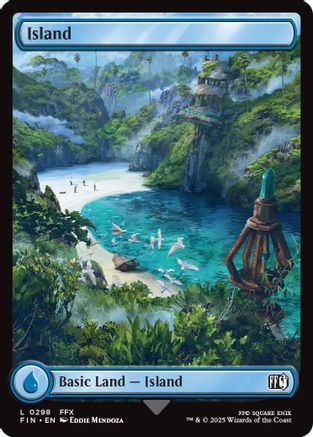 Island (0298) (FIN-298) - FINAL FANTASY Foil - Premium MTG Single from Wizards of the Coast - Just $0.17! Shop now at Game Crave Tournament Store