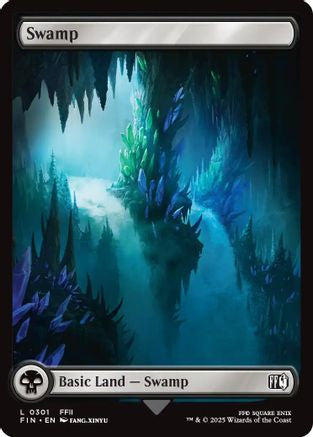 Swamp (0301) (FIN-301) - FINAL FANTASY Foil - Premium MTG Single from Wizards of the Coast - Just $0.10! Shop now at Game Crave Tournament Store