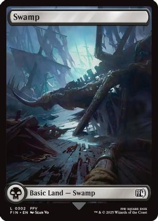 Swamp (0302) (FIN-302) - FINAL FANTASY - Premium MTG Single from Wizards of the Coast - Just $0.08! Shop now at Game Crave Tournament Store