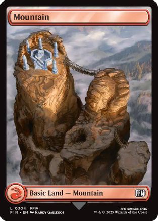 Mountain (0304) (FIN-304) - FINAL FANTASY Foil - Premium MTG Single from Wizards of the Coast - Just $0.08! Shop now at Game Crave Tournament Store