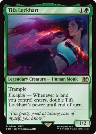 Tifa Lockhart (FIN-206) - FINAL FANTASY - Premium MTG Single from Wizards of the Coast - Just $1.43! Shop now at Game Crave Tournament Store