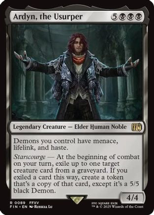 Ardyn, the Usurper (FIN-089) - FINAL FANTASY - Premium MTG Single from Wizards of the Coast - Just $0.11! Shop now at Game Crave Tournament Store