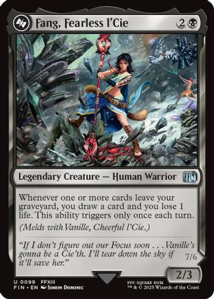 Fang, Fearless l'Cie (FIN-099) - FINAL FANTASY - Premium MTG Single from Wizards of the Coast - Just $0.09! Shop now at Game Crave Tournament Store