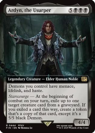 Ardyn, the Usurper (Extended Art) (FIN-444) - FINAL FANTASY Foil - Premium MTG Single from Wizards of the Coast - Just $2.51! Shop now at Game Crave Tournament Store