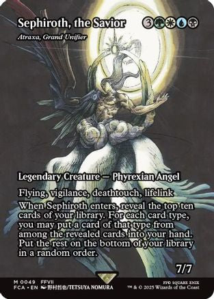 Atraxa, Grand Unifier - Atraxa, Grand Unifier (Showcase) (FCA-049) - FINAL FANTASY: Through the Ages - Premium MTG Single from Wizards of the Coast - Just $9.73! Shop now at Game Crave Tournament Store