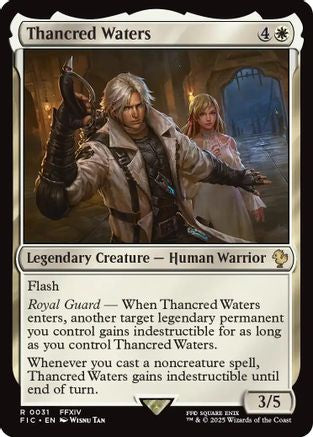 Thancred Waters (FIC-031) - Commander: FINAL FANTASY - Premium MTG Single from Wizards of the Coast - Just $0.10! Shop now at Game Crave Tournament Store