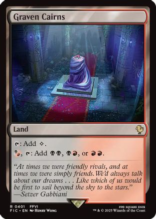 Graven Cairns (FIC-401) - Commander: FINAL FANTASY - Premium MTG Single from Wizards of the Coast - Just $0.35! Shop now at Game Crave Tournament Store