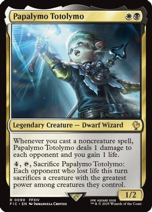Papalymo Totolymo (FIC-090) - Commander: FINAL FANTASY - Premium MTG Single from Wizards of the Coast - Just $0.13! Shop now at Game Crave Tournament Store