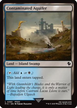 Contaminated Aquifer (FIC-383) - Commander: FINAL FANTASY - Premium MTG Single from Wizards of the Coast - Just $0.04! Shop now at Game Crave Tournament Store