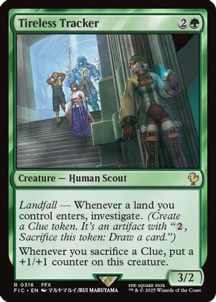 Tireless Tracker (FIC-316) - Commander: FINAL FANTASY - Premium MTG Single from Wizards of the Coast - Just $0.08! Shop now at Game Crave Tournament Store