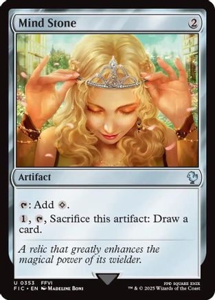 Mind Stone (FIC-353) - Commander: FINAL FANTASY - Premium MTG Single from Wizards of the Coast - Just $0.08! Shop now at Game Crave Tournament Store
