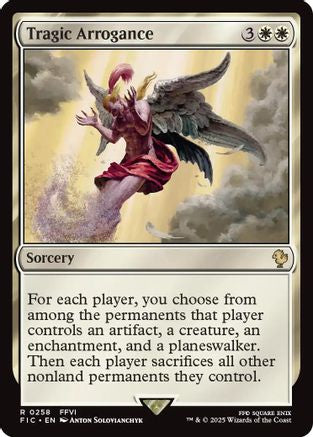 Tragic Arrogance (FIC-258) - Commander: FINAL FANTASY - Premium MTG Single from Wizards of the Coast - Just $0.08! Shop now at Game Crave Tournament Store