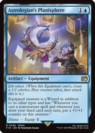 Astrologian's Planisphere (FIN-046) - FINAL FANTASY - Premium MTG Single from Wizards of the Coast - Just $0.54! Shop now at Game Crave Tournament Store